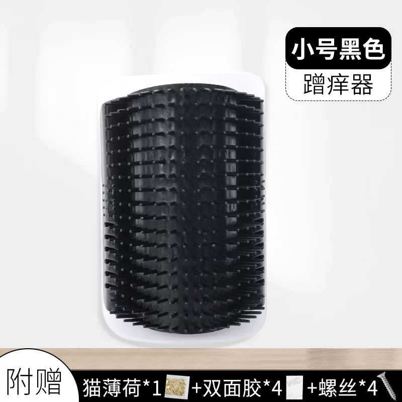 猫咪蹭痒器墙角自嗨蹭毛神器猫脸挠痒痒玩具猫抓板自助器宠物用品