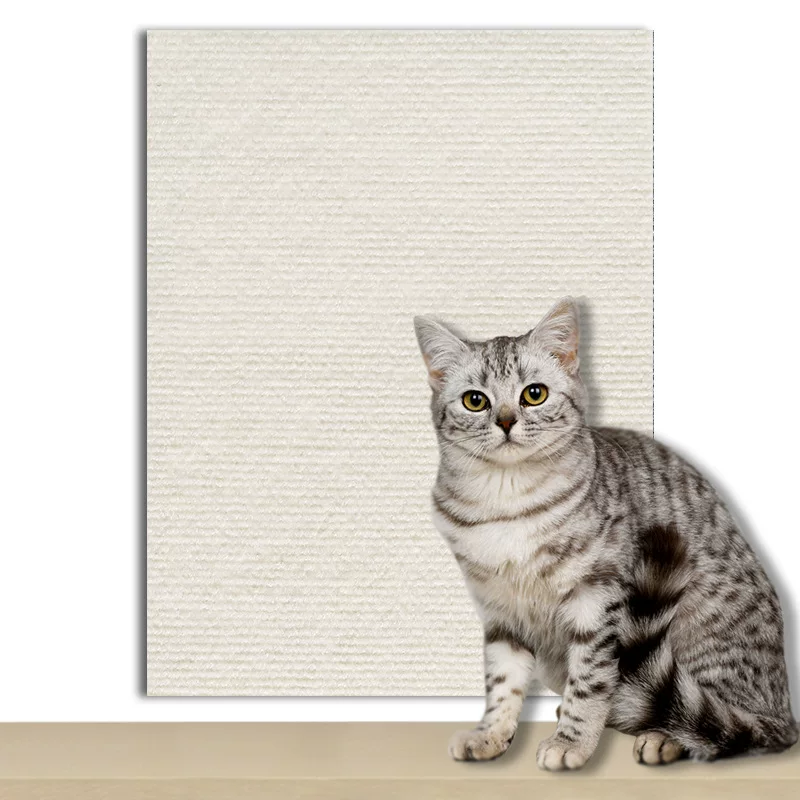 猫爬墙贴耐磨耐抓猫爬垫任意裁剪粘贴抓爬架防猫抓墙贴贴墙猫抓板