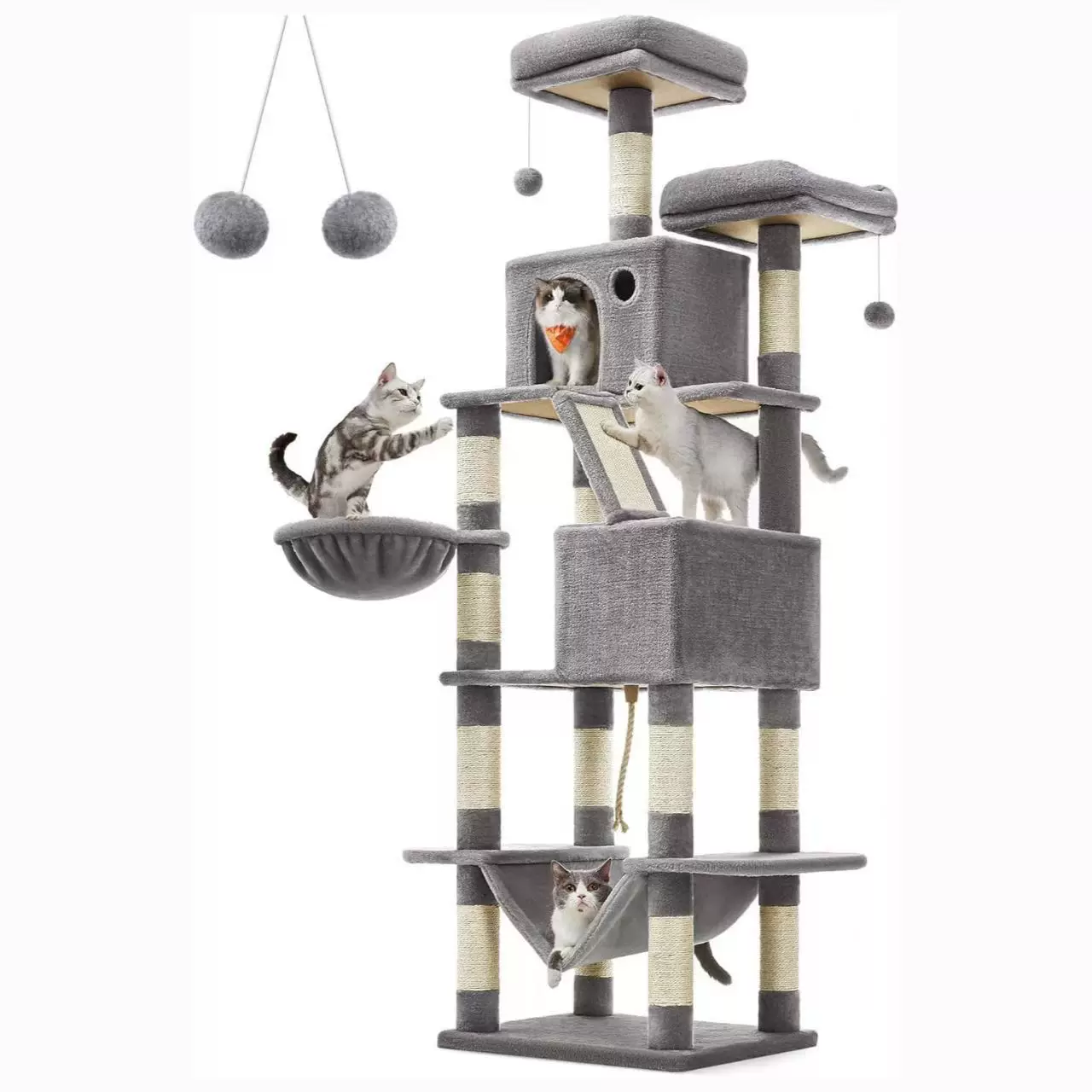猫抓板猫爬架猫抓柱通天柱大型超大号家用立式猫窝大猫专用架剑麻