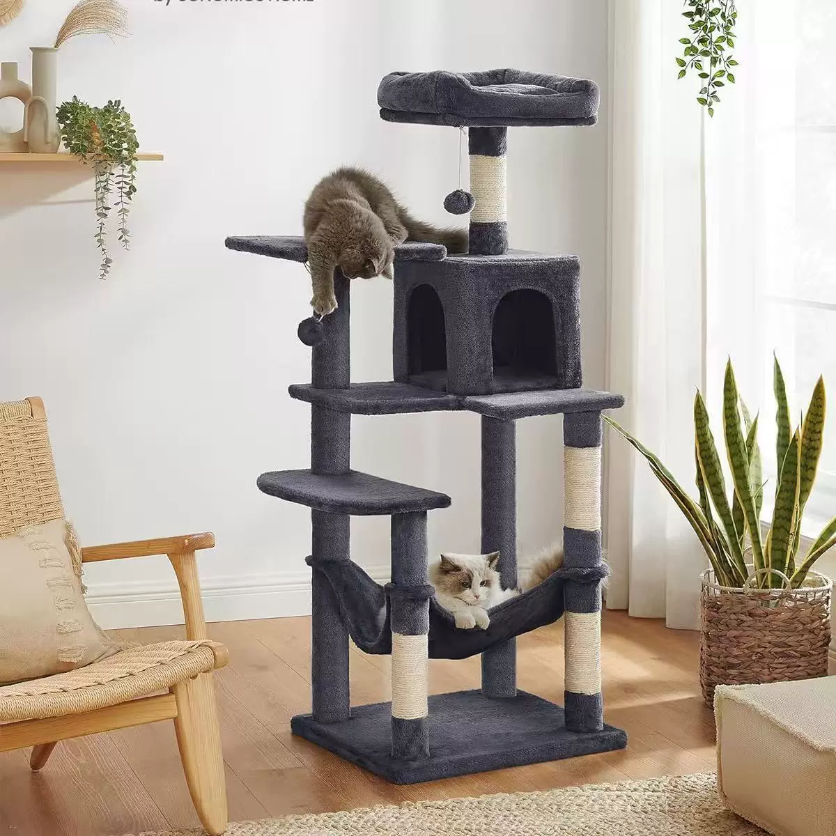 猫抓板猫爬架猫抓柱通天柱大型超大号家用立式猫窝大猫专用架剑麻