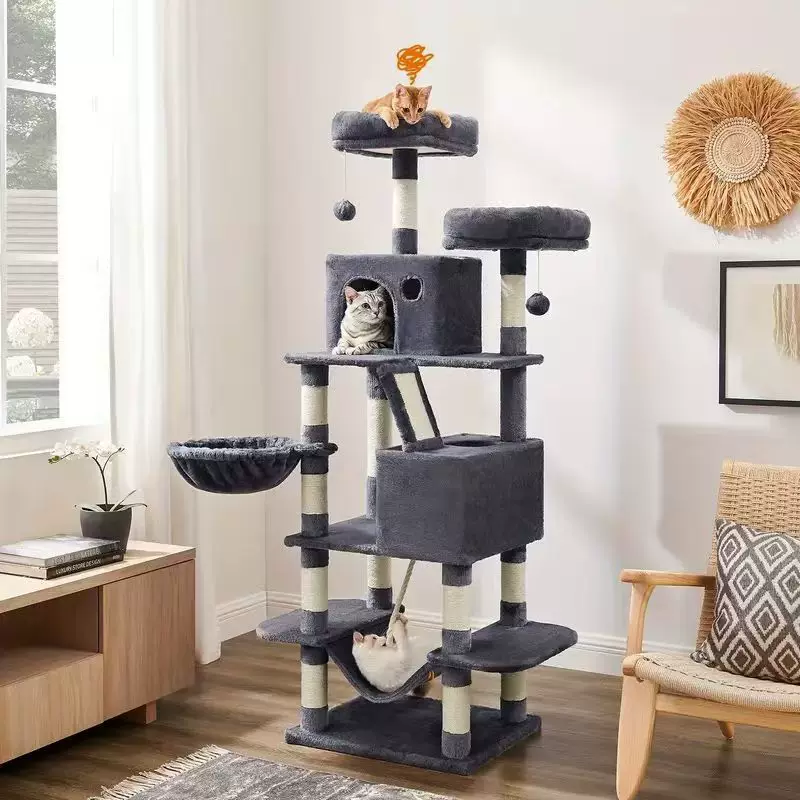 猫抓板猫爬架猫抓柱通天柱大型超大号家用立式猫窝大猫专用架剑麻