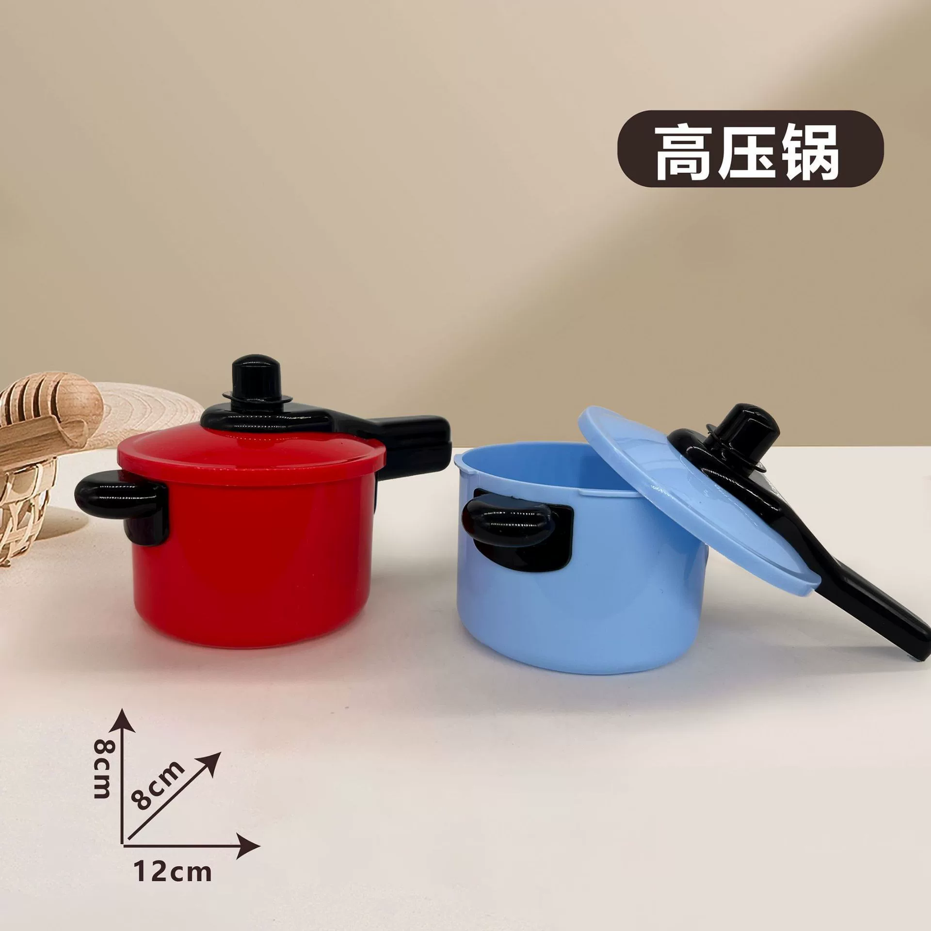 厂家直销切切乐工具配件榴莲盒苹果桶过家家折叠蓝厨房益智玩具
