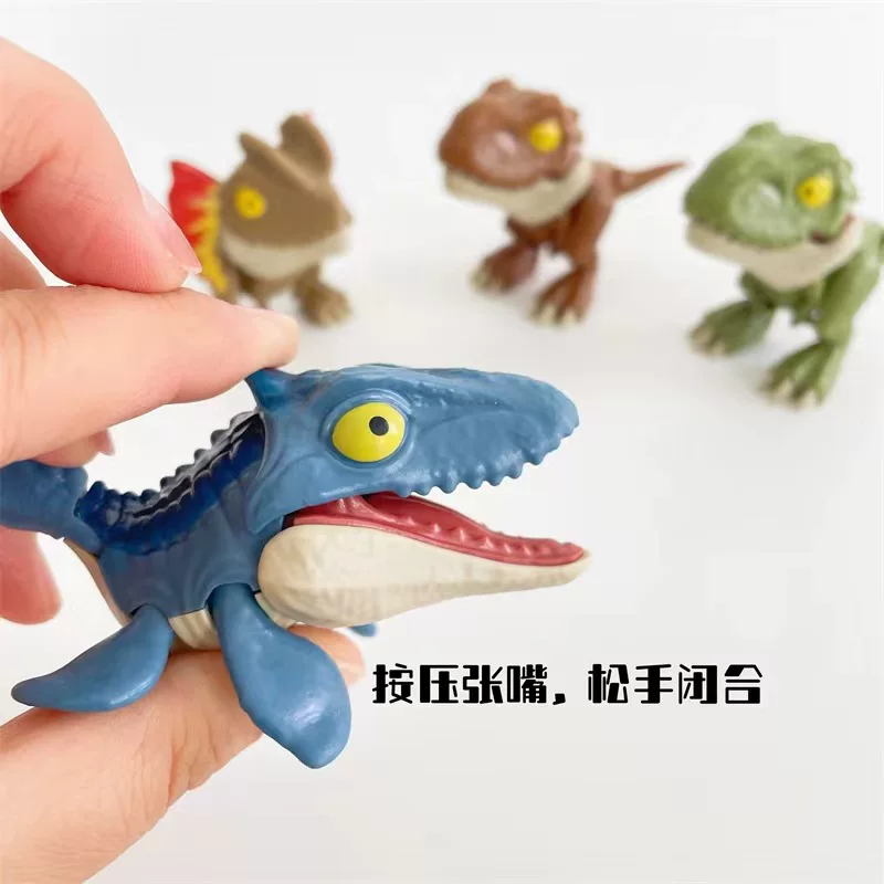 咬手指恐龙玩具儿童批发动物玩偶盲袋模型益智恐龙蛋盲抽男孩可爱