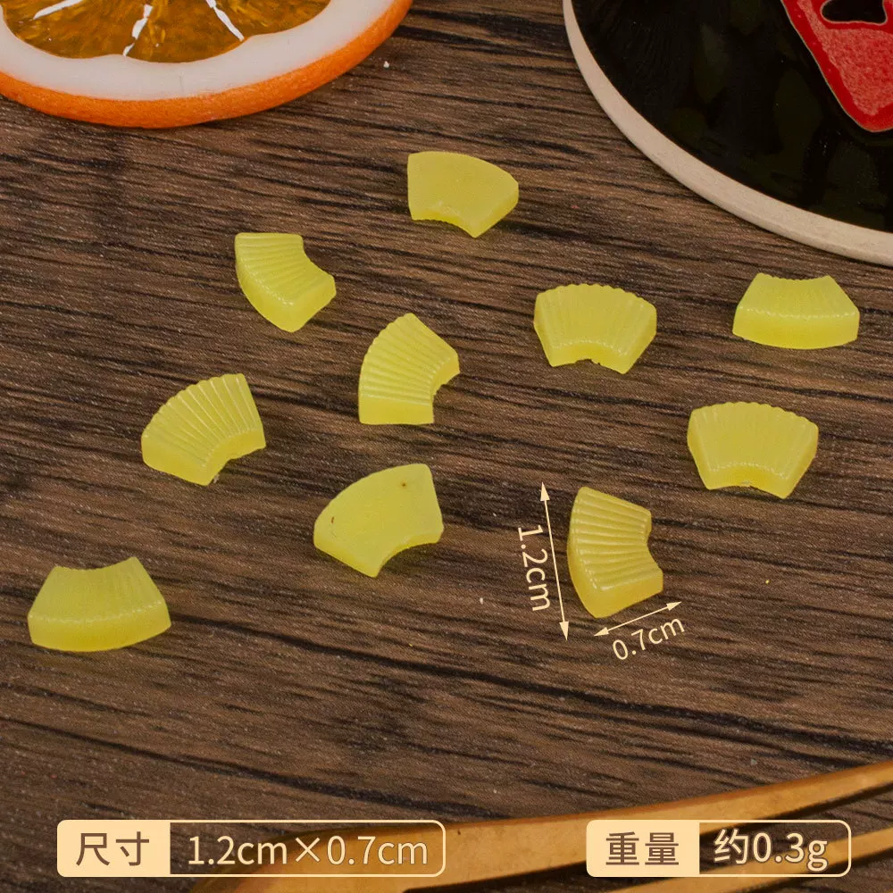 食材配件模型pvc仿真鱼红烧肉青菜微缩食玩dollhouse娃娃屋玩具