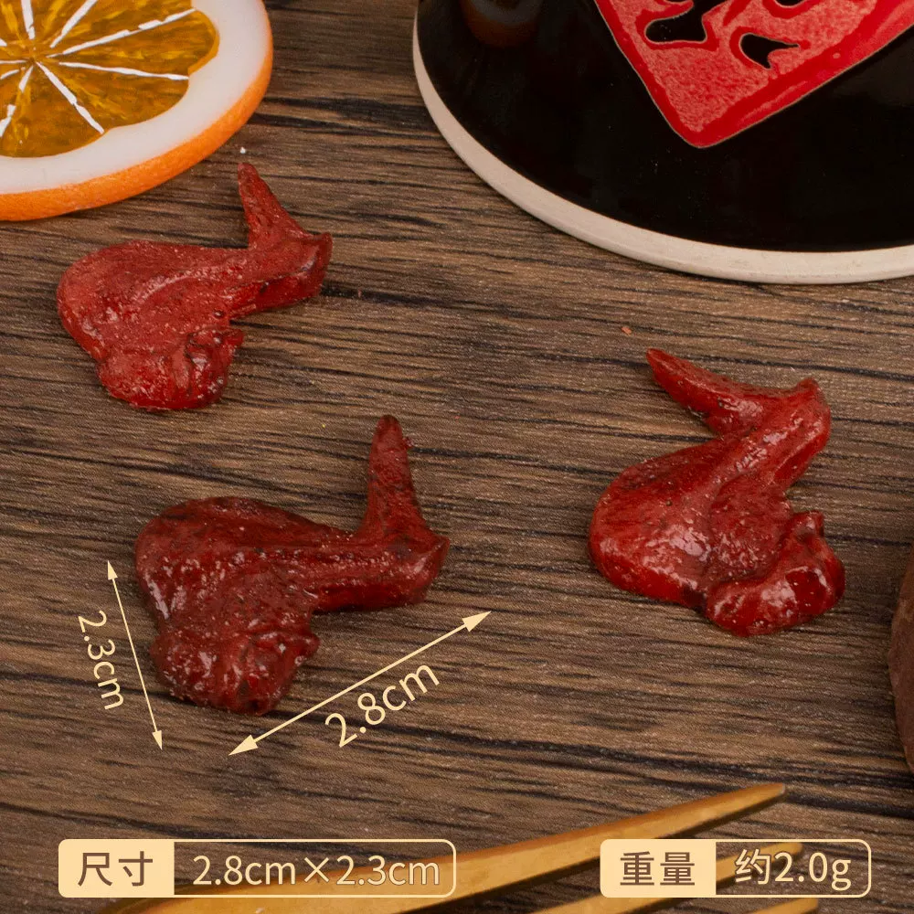 食材配件模型pvc仿真鱼红烧肉青菜微缩食玩dollhouse娃娃屋玩具