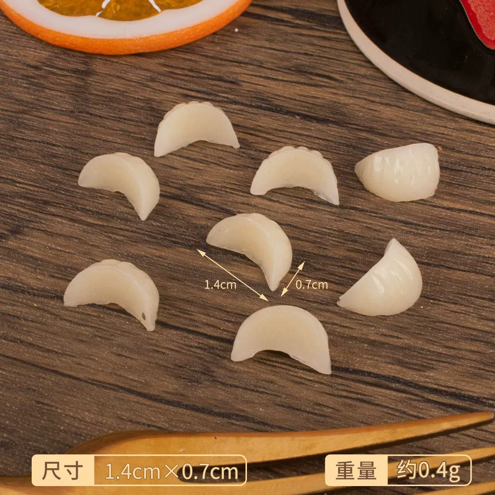 食材配件模型pvc仿真鱼红烧肉青菜微缩食玩dollhouse娃娃屋玩具