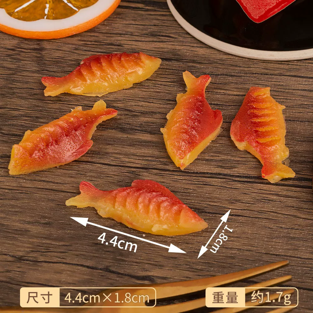 食材配件模型pvc仿真鱼红烧肉青菜微缩食玩dollhouse娃娃屋玩具