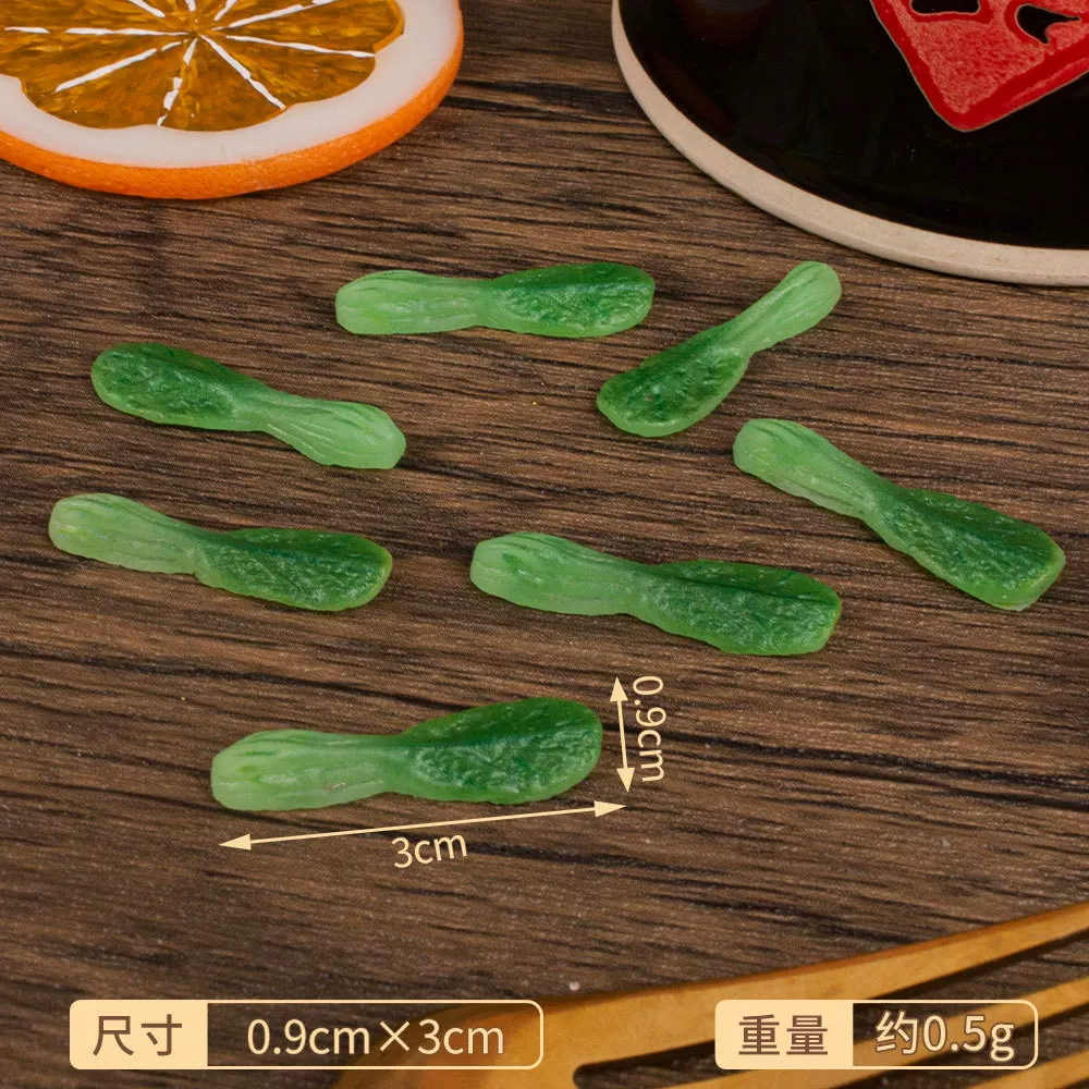 食材配件模型pvc仿真鱼红烧肉青菜微缩食玩dollhouse娃娃屋玩具
