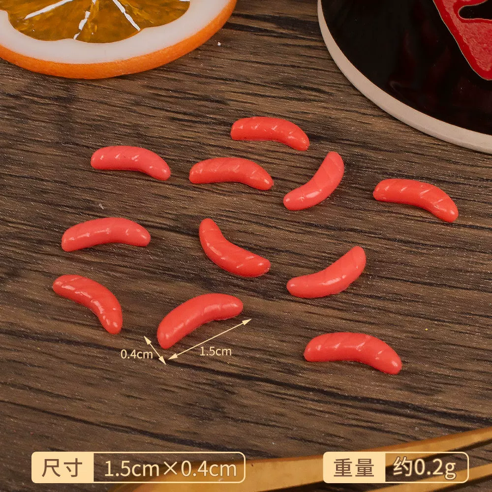 食材配件模型pvc仿真鱼红烧肉青菜微缩食玩dollhouse娃娃屋玩具