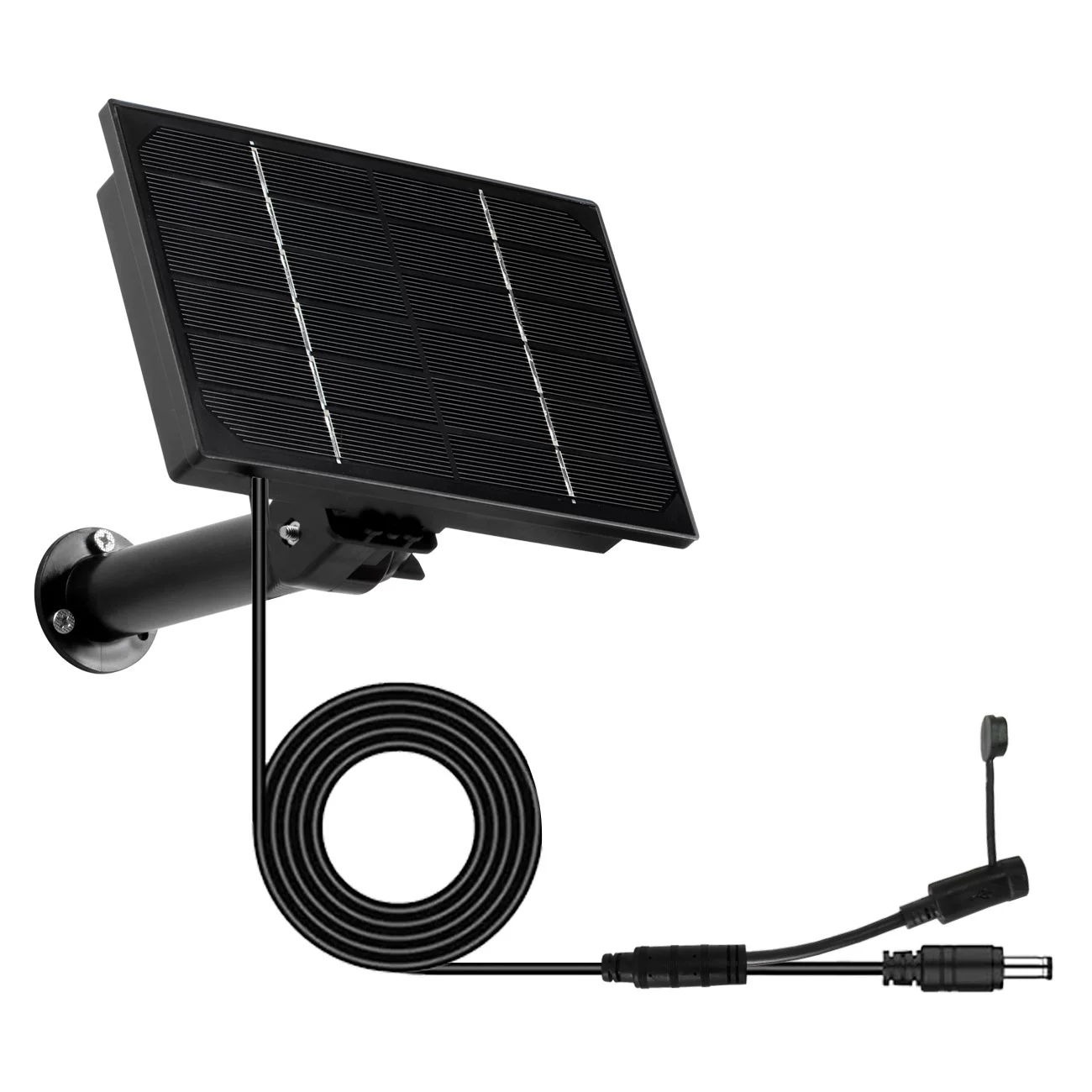外贸4W单晶硅太阳能板12V输出防水型光伏户外庭院灯节日灯小型