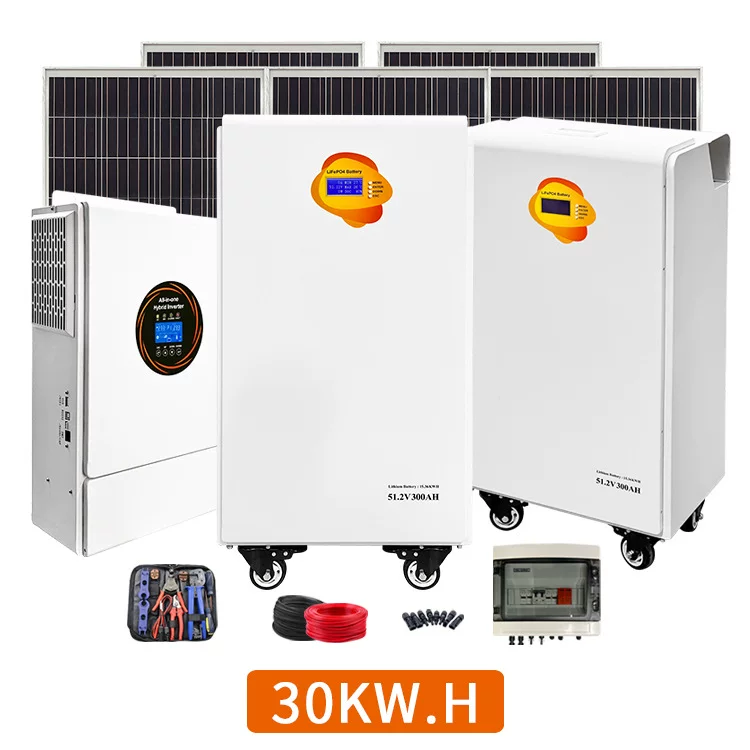 全套5-60KW家庭太阳能储能锂电池系统离网家用光伏储能系统厂家